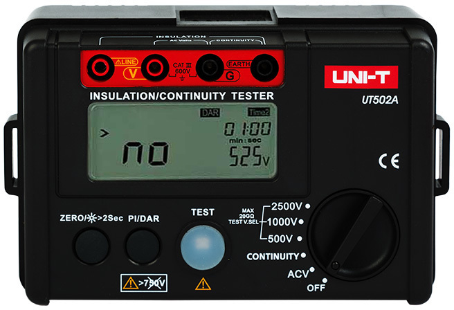 90479514 Измеритель сопротивления изоляции UT502A STLM-0244703 UNI-T
