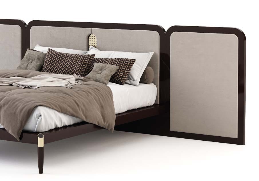 Двуспальная кровать из шпона Stylish Club His &amp ARCH-00082947 - Вид №3