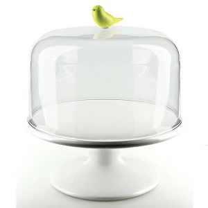 Подставка прозрачная для сладостей с крышкой Sweet Tweet QUALY  00-3869938 Прозрачный
