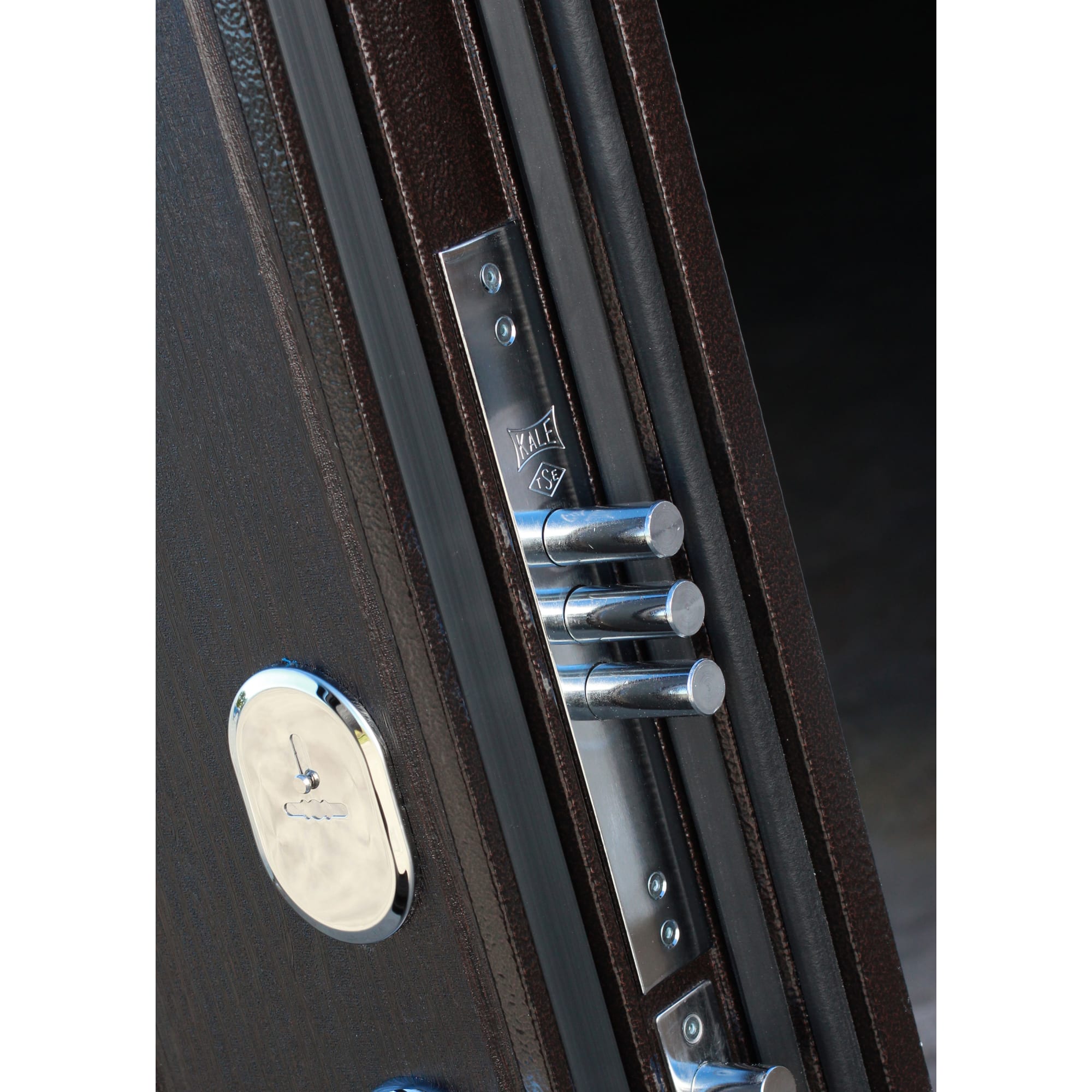 82096742 Дверь входная металлическая Isoterma 11 см, 960 мм, правая, цвет антик венге Santreyd  - Вид №3