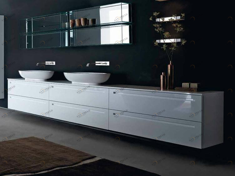 RIFRA Лаковая тумба под умывальник с ящиками Zero bagno sun-id-1421883