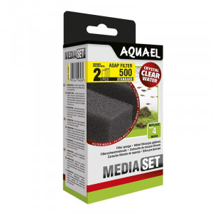 ПР0034633 Комплект сменных губок для фильтра ASAP FILTER 500 (2 шт.) AQUAEL