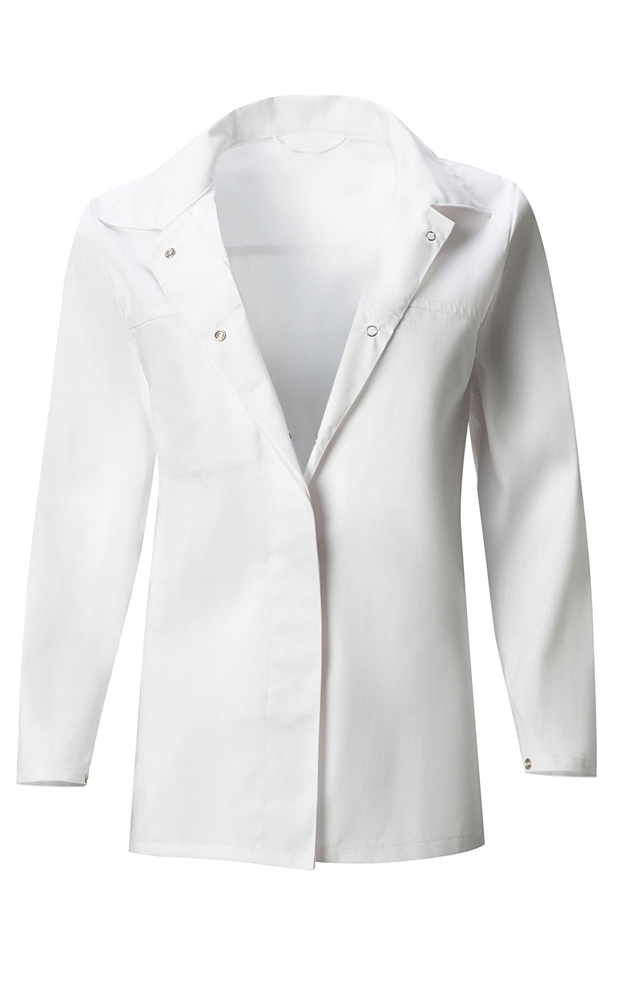 5041555 Куртка Эйч-Лайн женская белая  Одежда для поваров  размер 52-54/158-164 Спецодежда  - Вид №2