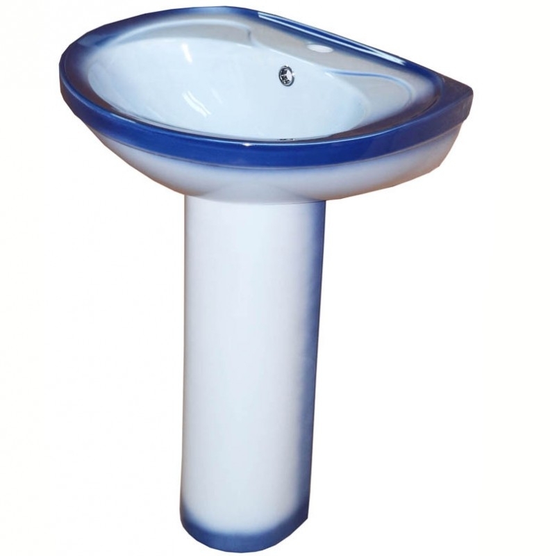 Лира, Умывальник Напольная раковина стоящая овальная ROSA ЛИРА - Вид №5