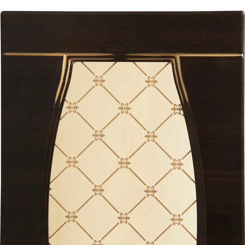 Витрина для шкафа «Византия», 60х35 см, цвет тёмно-коричневый DELINIA STLM-2014768 - Вид №1