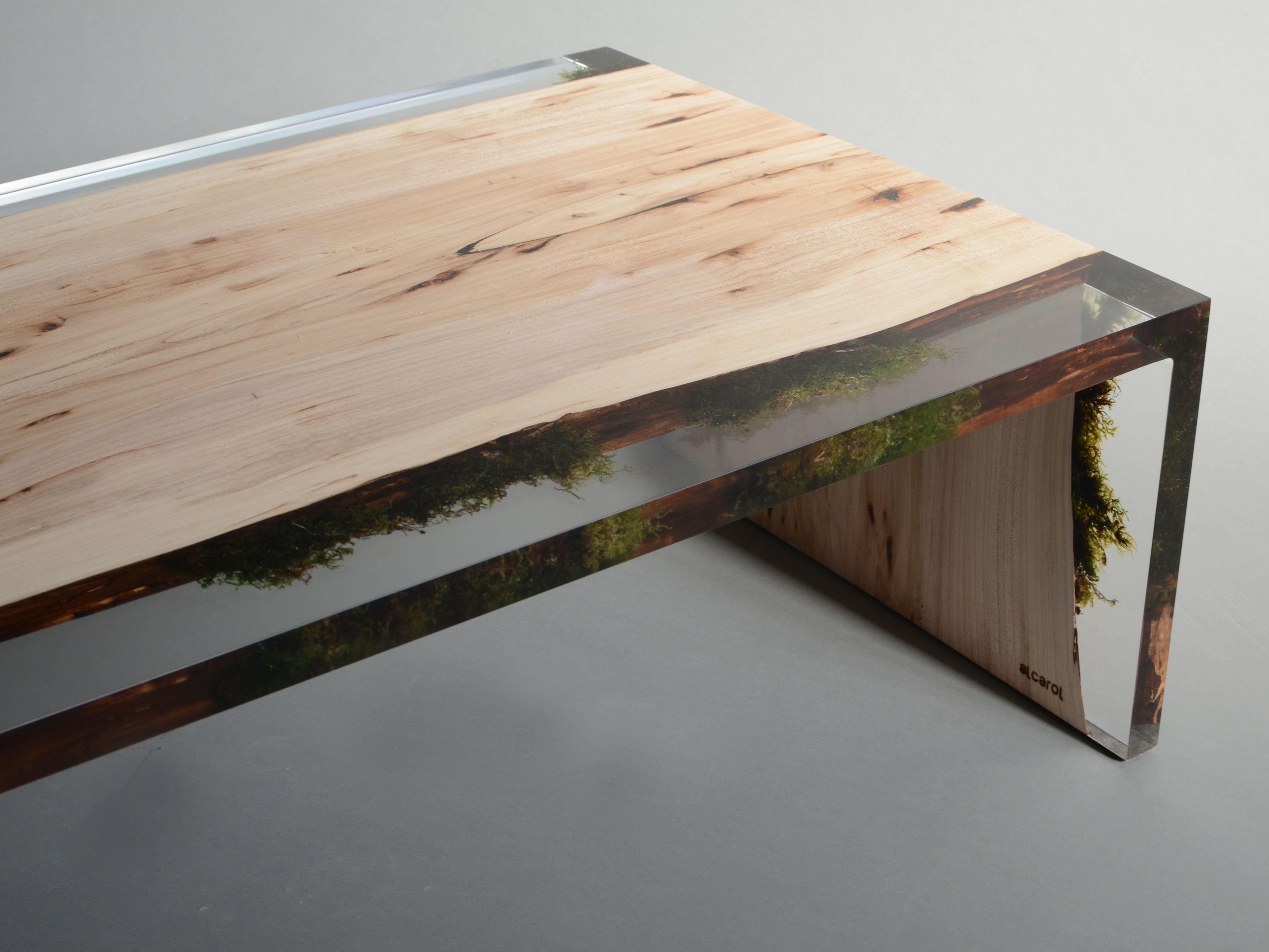 Прямоугольный журнальный столик alcarol Подлесок ARCH-00129258 - Вид №7