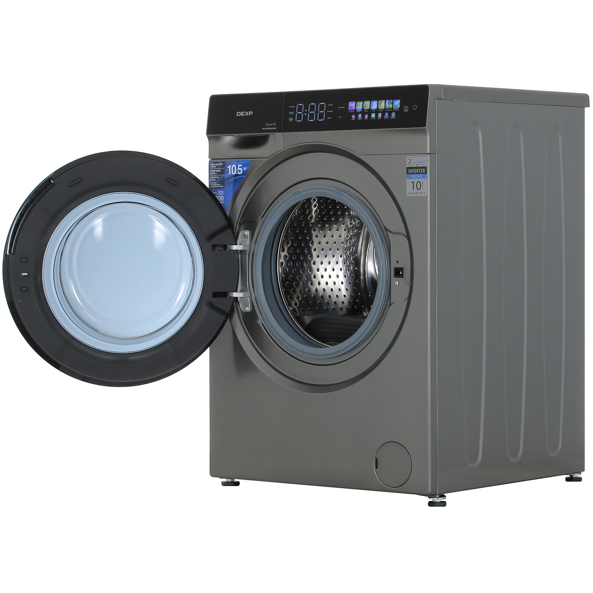 5093523 Стиральная машина DEXP WM-F10SDKA/GBSI серый STDN-0132800 - Вид №6