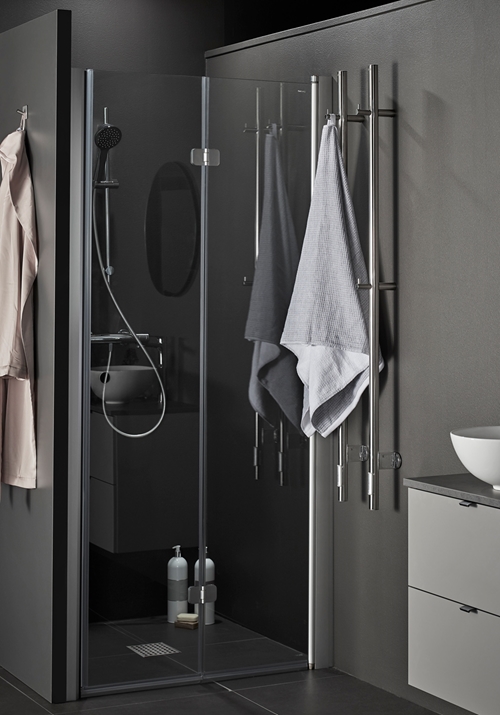 1450612 Душевая Дверь Igloo Pro Vik Niche 95 Clear Glass Hafa Прозрачный  - Вид №3