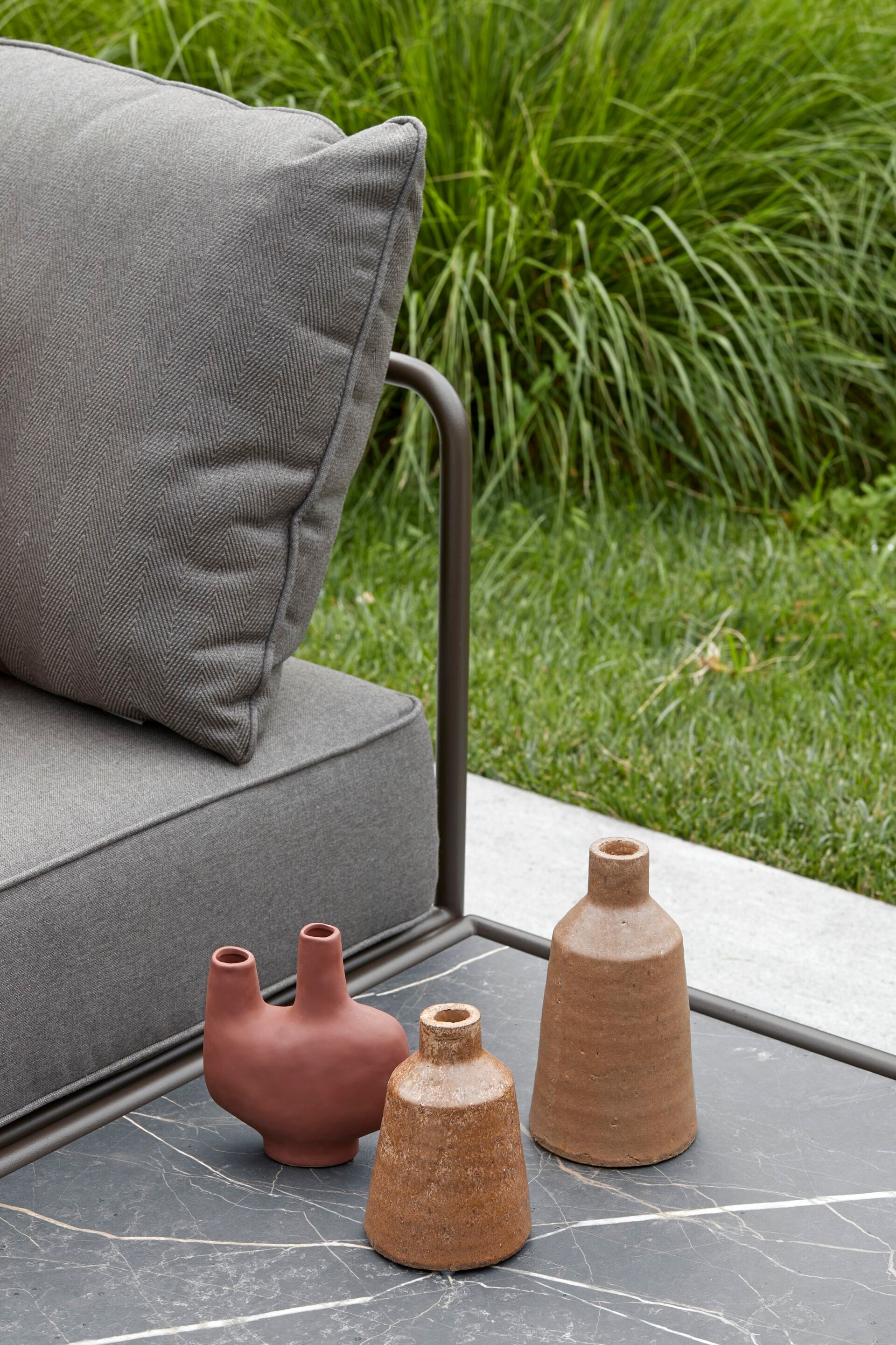 Стальной и тканый угловой садовый стул S-CAB лоскут ARCH-00022261 - Вид №14