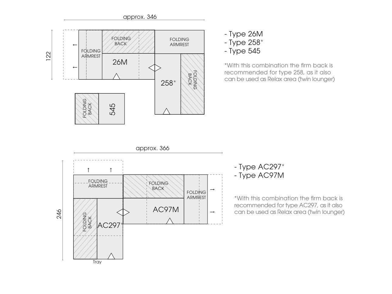 Модульный диван Bullfrog KYO ARCH-00038738 - Вид №3