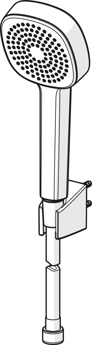 Oras 535 Ручной душевой комплект 535 Apollo Style Хром  - Вид №2