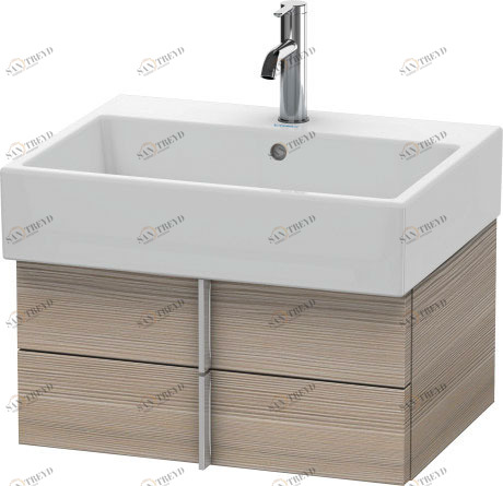 VA628503131 Тумбочка подвесная Vero Air #VA6285 584 x 431 мм Сосна серебристая, декор Duravit