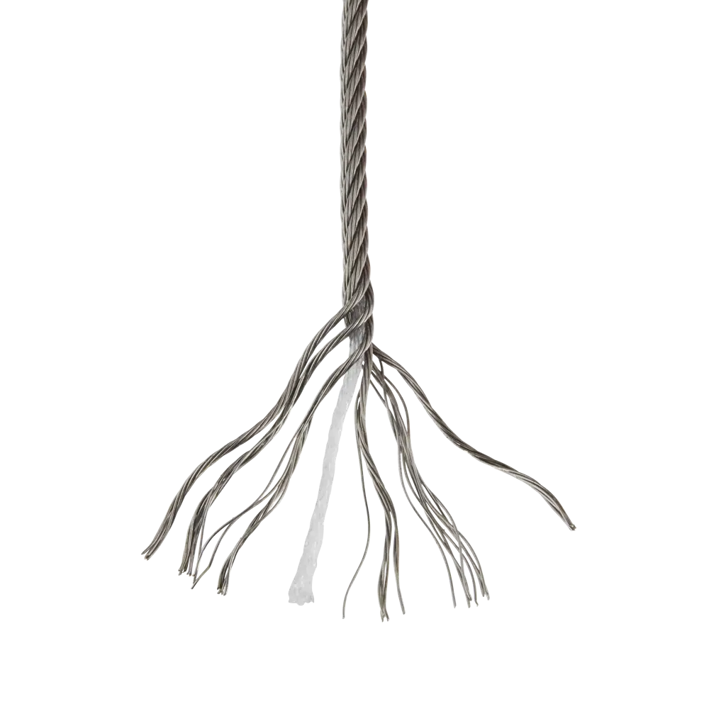 Трос Standers нержавеющая сталь А4 DIN 3055 2 мм цвет серебро 50 м/уп STLM-2039197 - Вид №1