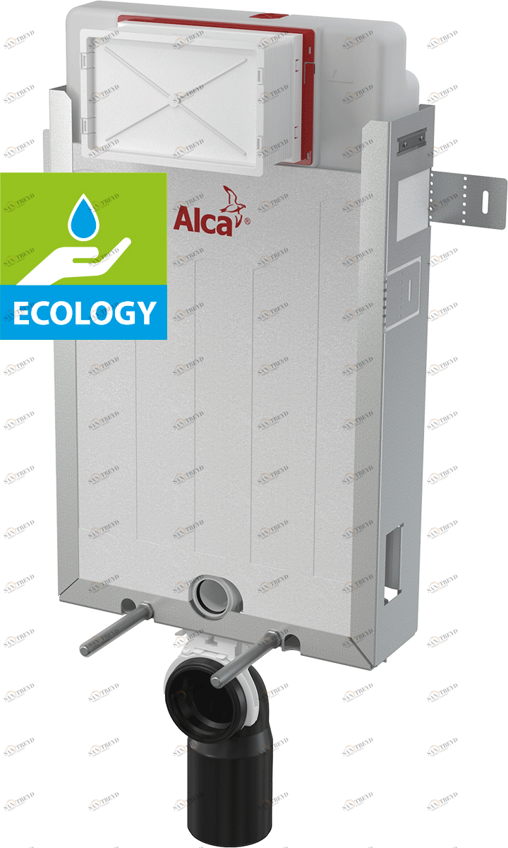 Скрытая система инсталляции ECOLOGY для замуровывания в стену ALCAPLAST AM1151000ERENOVMODUL