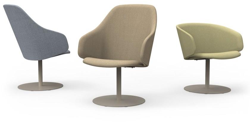 Martela Поворотное тканевое кресло с подлокотниками Sola sun-id-1479506 - Вид №2