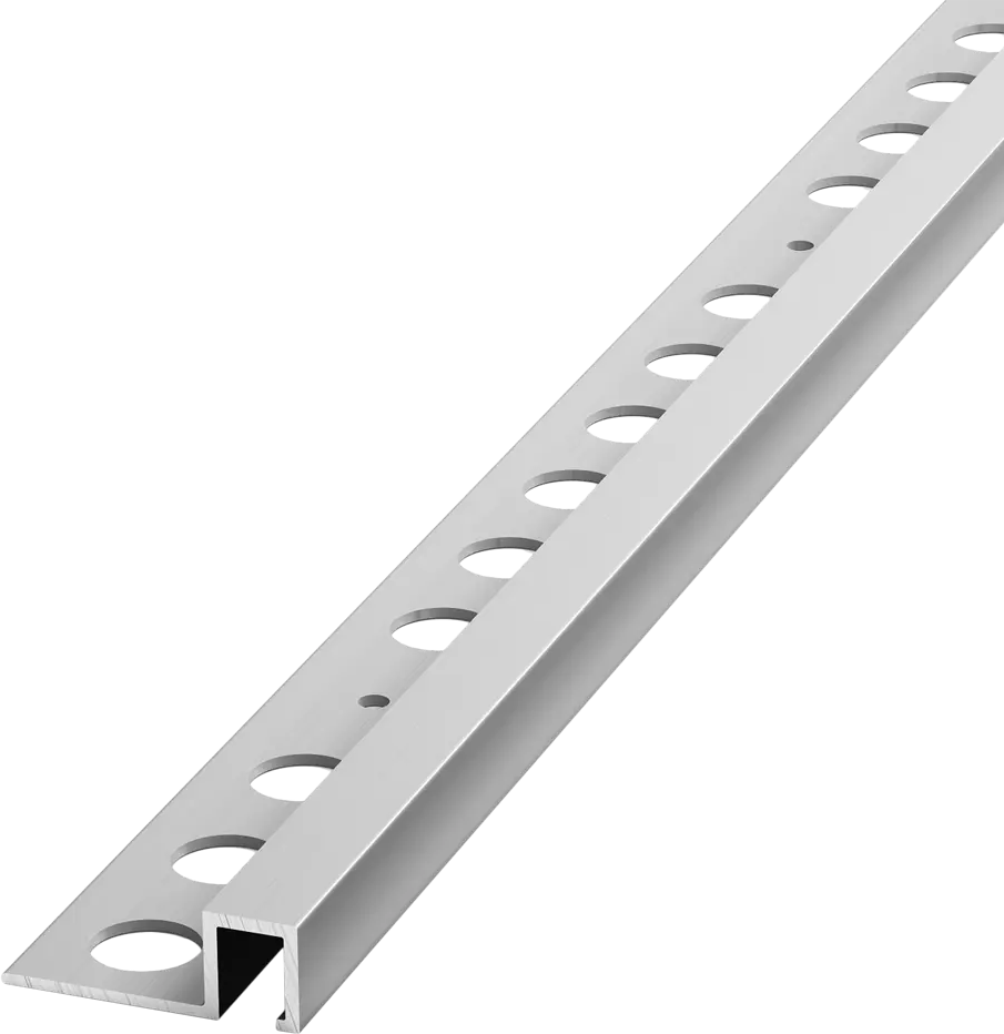 18186430 Уголок окантовочный Alprofi 1x270 см цвет серебро STLM-0009902