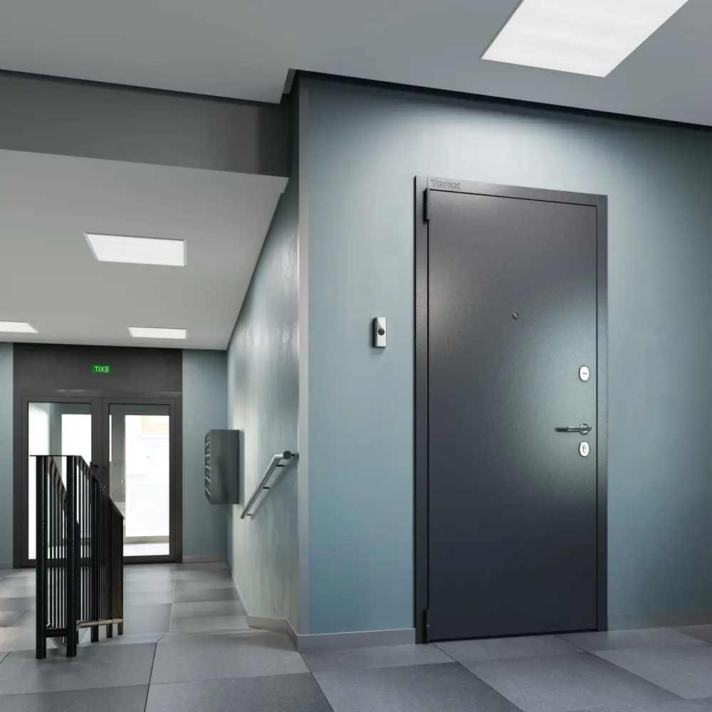 TOREX Входная дверь Моско Айс левая 95x205 см орех лучистый 89422149 STLM-1575881 - Вид №15