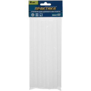 Стержни клеевые Практика 641-596 белый 1307208