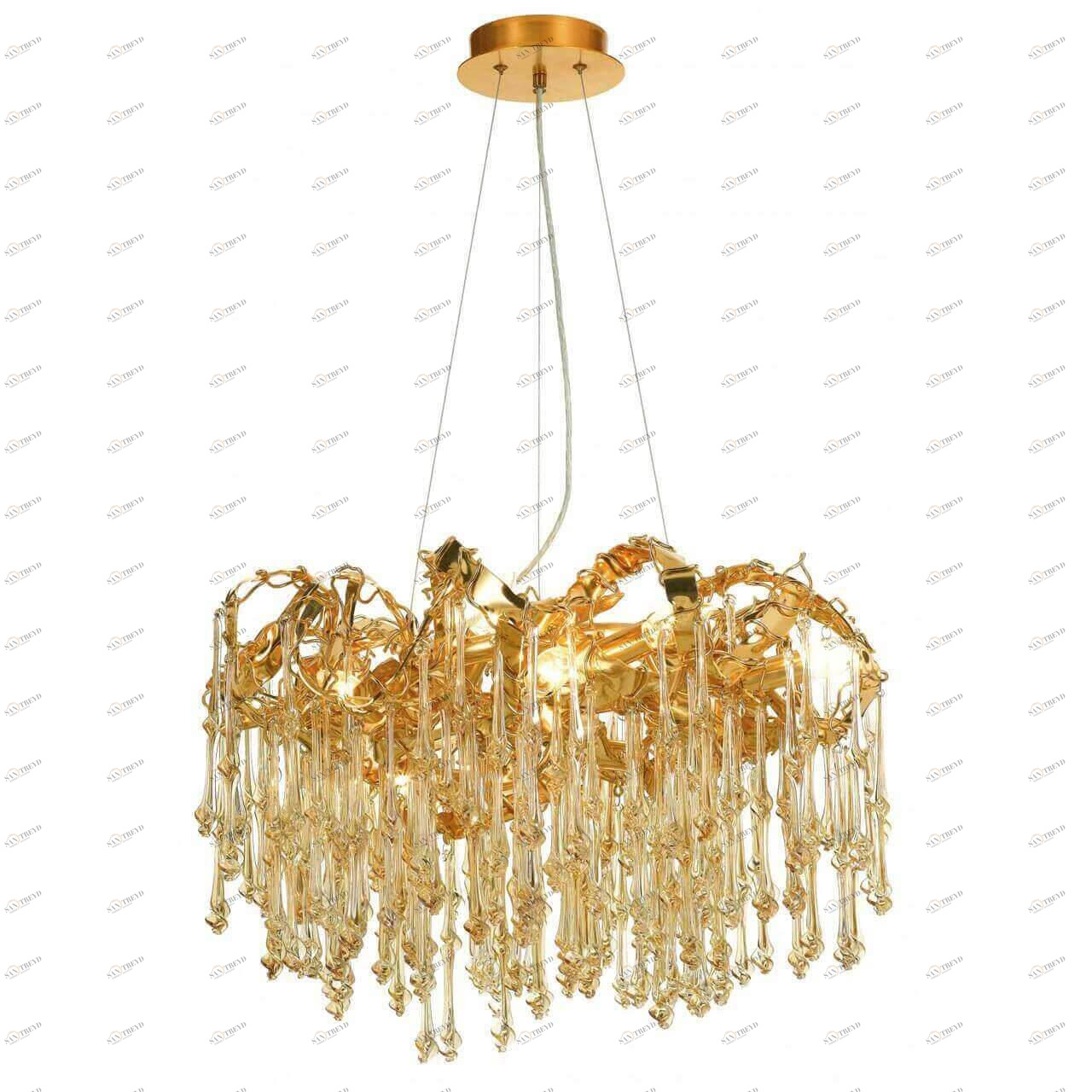 Подвесной светильник золотистый Divinare 3150/16 SP-6 DIVINARE 3150 00-3889896 Золото 
