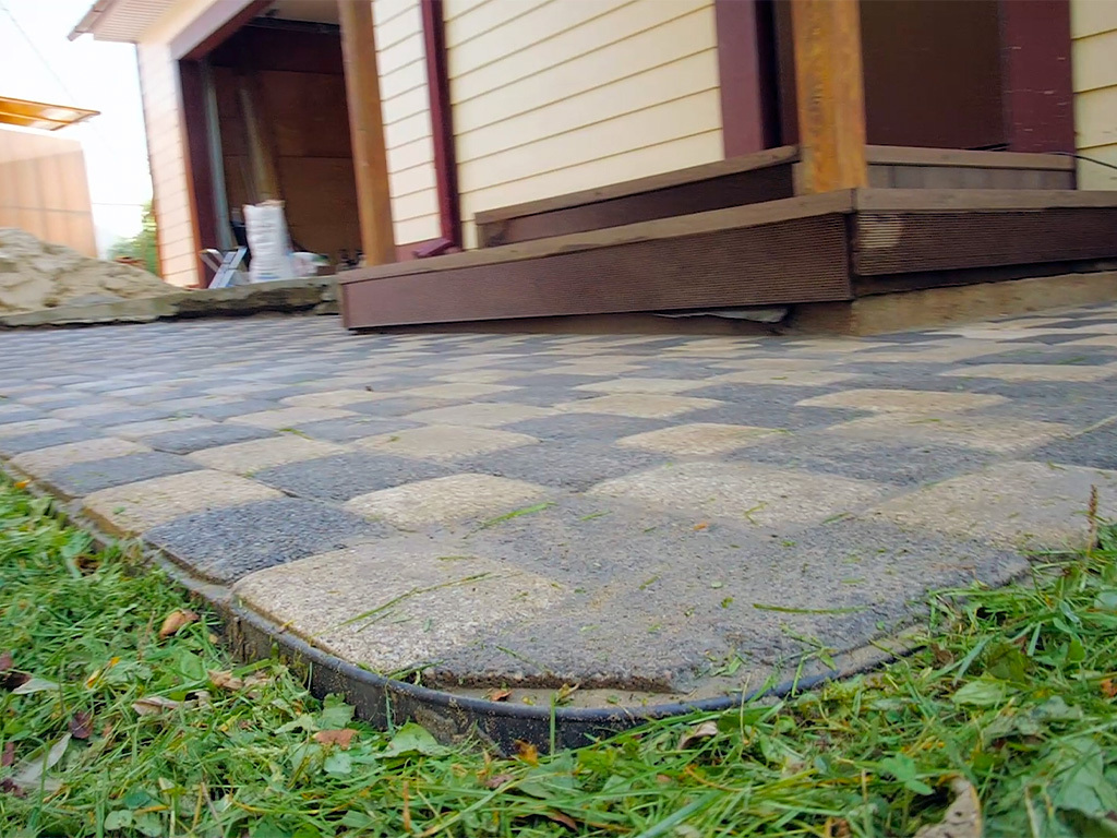 Бордюр "Стафф" 60 мм, длина 2 м ГеоПластБорд GPBST-50 - Вид №8