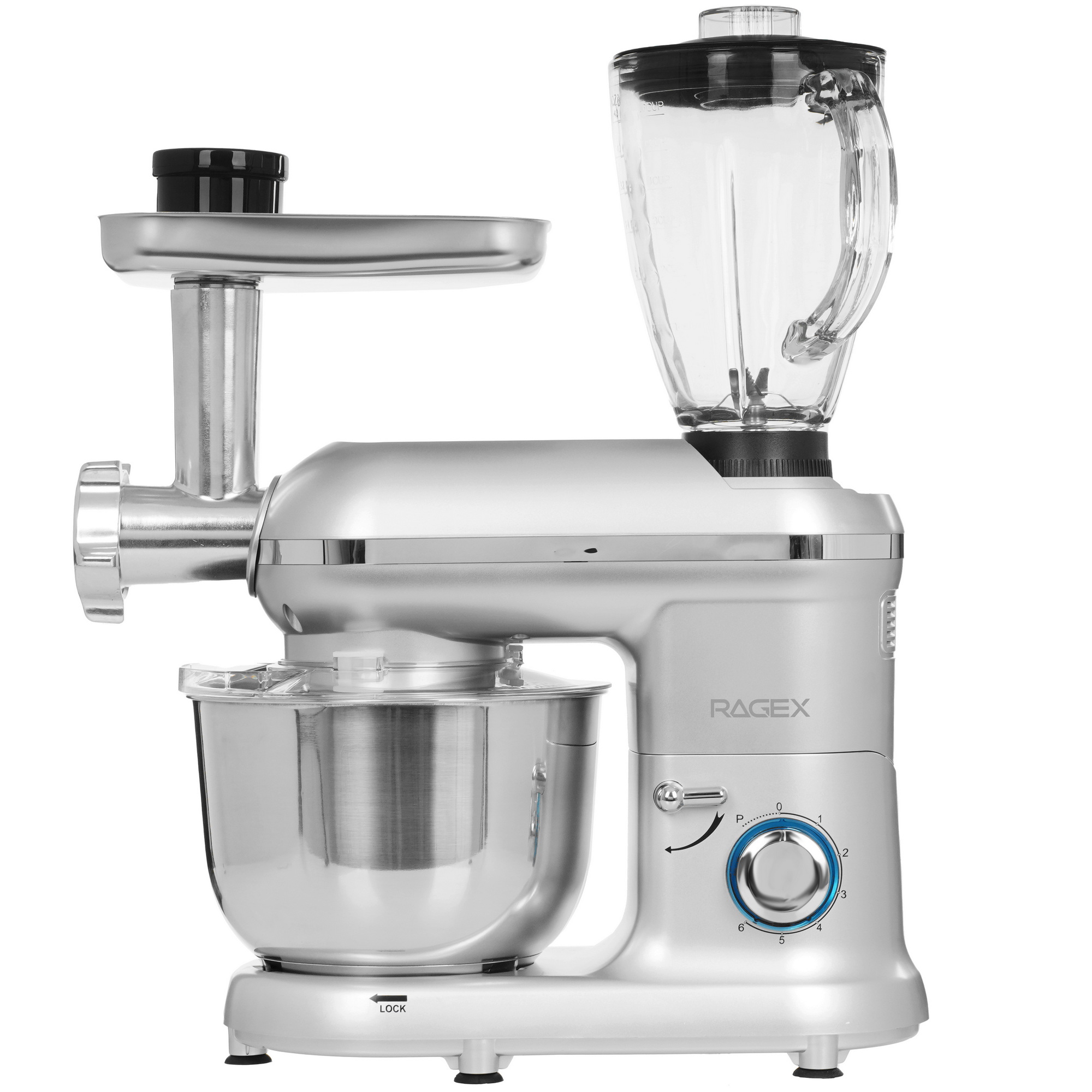 9269196 Кухонная машина RAGEX R101-900 серый STDN-0009851 - Вид №2