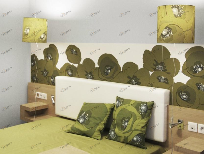 CONCEPTUWALL Уникальная полоса Coquelicot sun-id-1476074