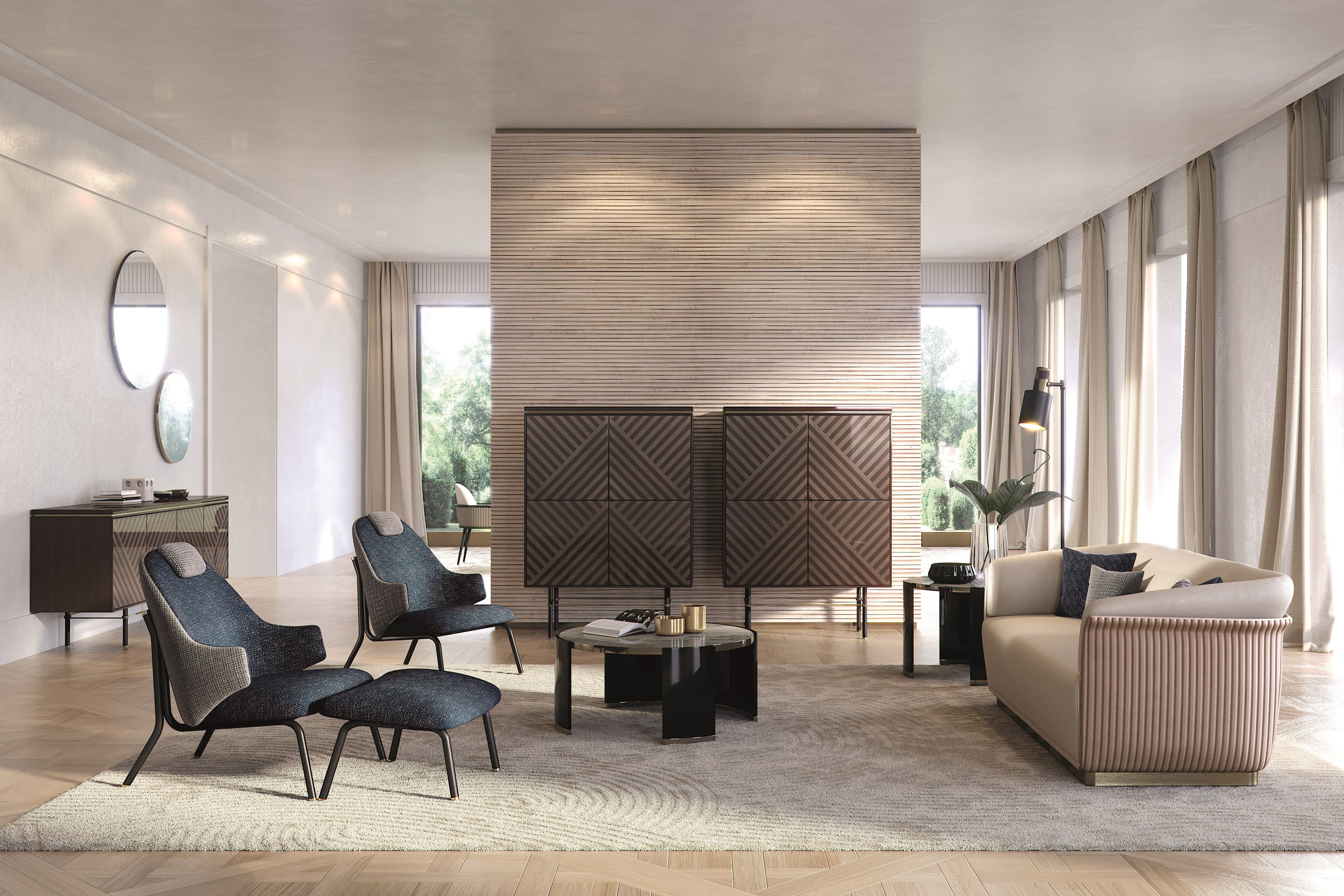 3-местный тканевый диван Capital Collection Mon Allure ARCH-00079039 - Вид №6