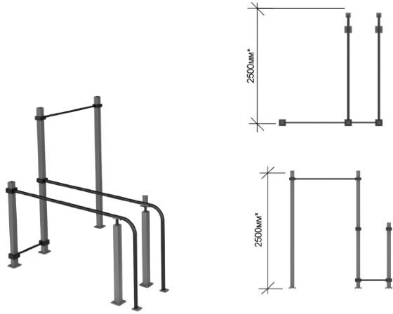 Kettler kett-up уличный комплекс для взрослых и подростков 01 Kettler
