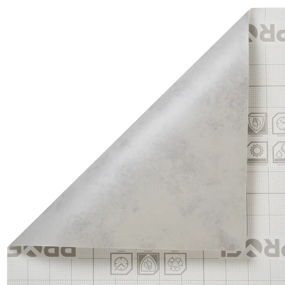 Линолеум полукоммерческий KREAFORTA «Ла Манш Бетон Серый» 42 класс 3.5 м STLM-2157720 - Вид №4