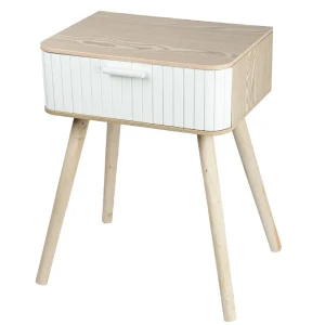 Журнальный столик DREAM RIVER с выдвижным ящиком в бежевых тонах 89412197