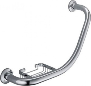 B9722 Contract Поручень для ванны с мыльницей COLOMBO COMPLEMENTI