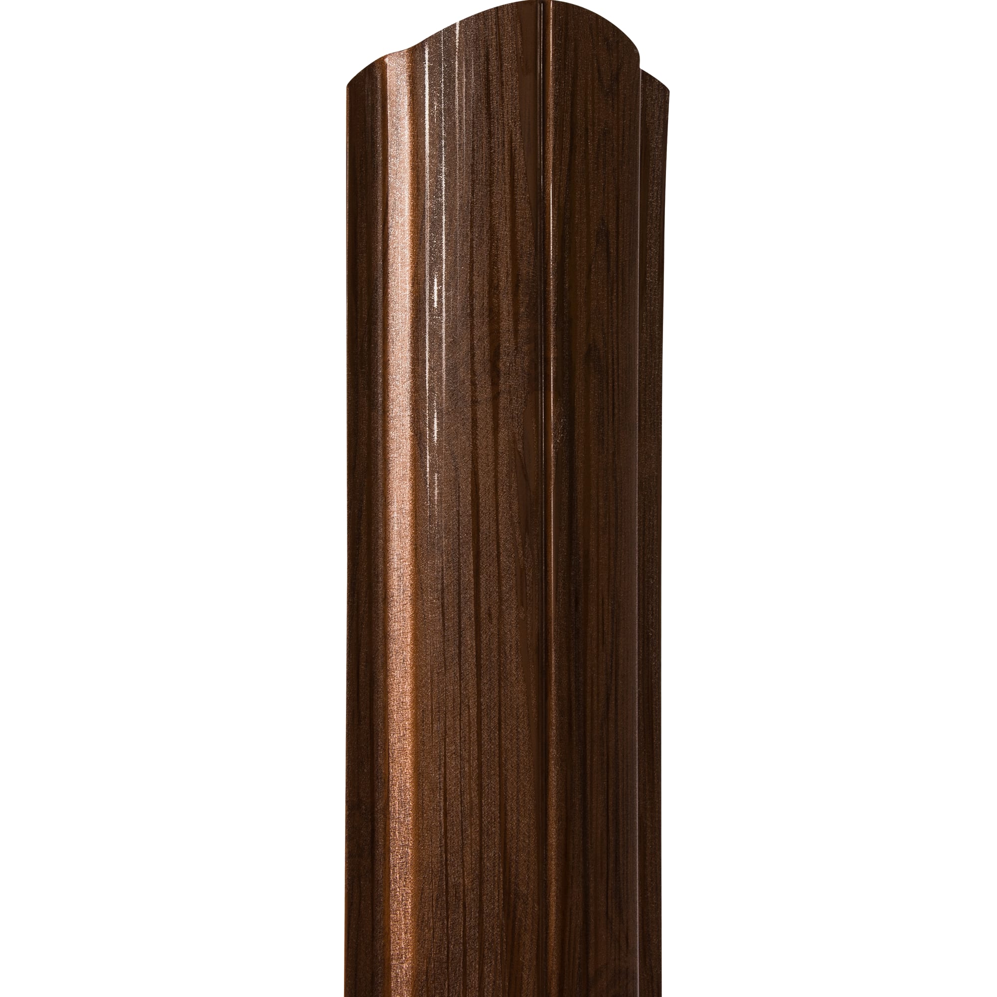 82022453 Штакетник ПРЕМ 130мм 2 м темное дерево Премиум Santreyd  - Вид №2