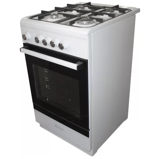 5366338 Газовая плита De Luxe 506040.24г ЧР белый STDN-0069254 - Вид №1