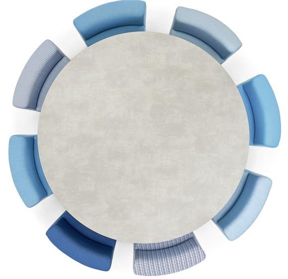 Varaschin Садовый круглый стол из стали Big 136l - Вид №3