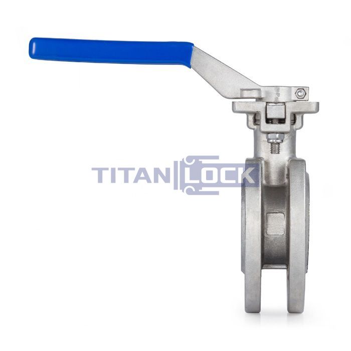 Кран шаровый межфланцевый нерж 304, DN25 TL025BVFS TITAN LOCK  - Вид №4