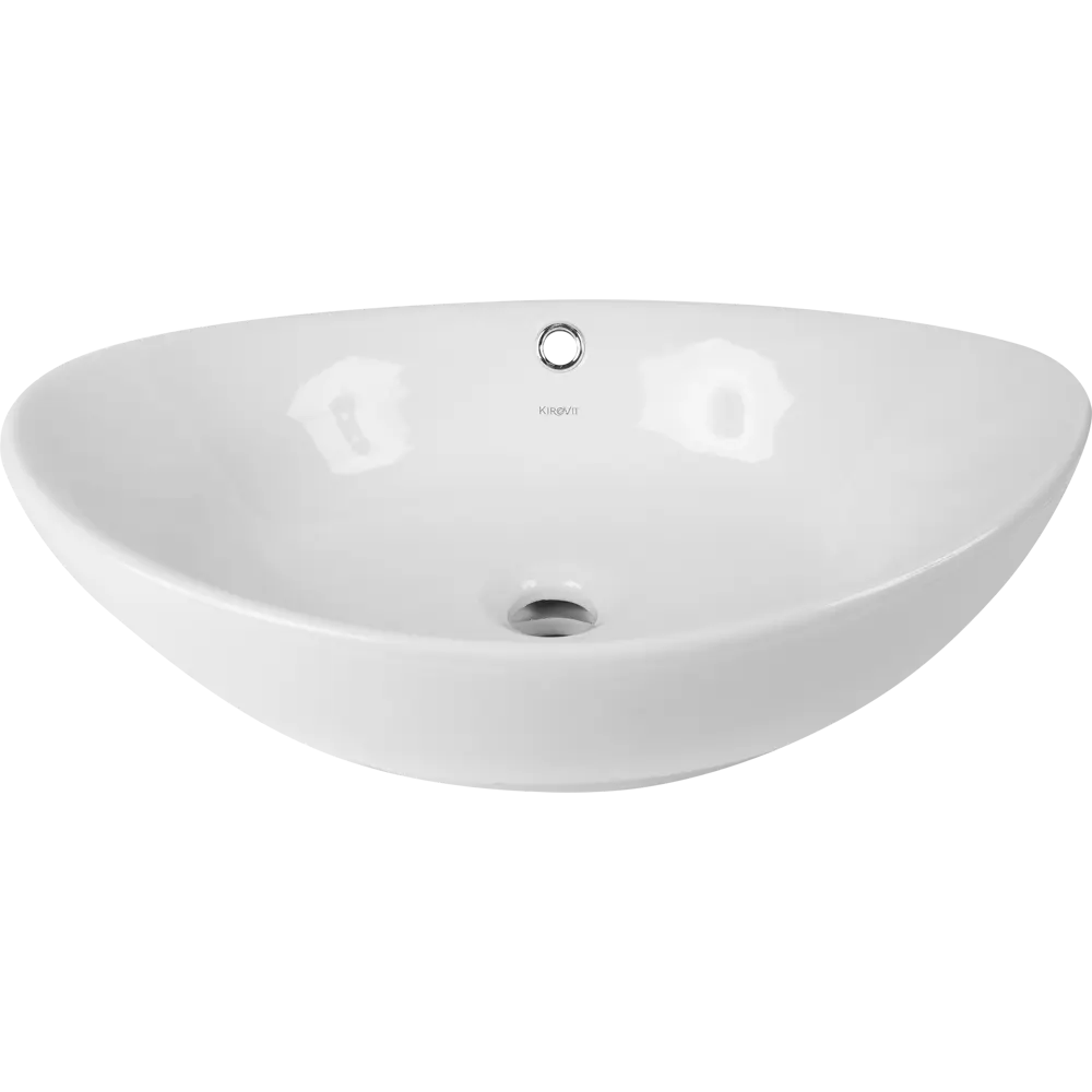 KIROVIT Гамма 560 - элегантная накладная раковина из фарфора 82276074 STLM-0023808