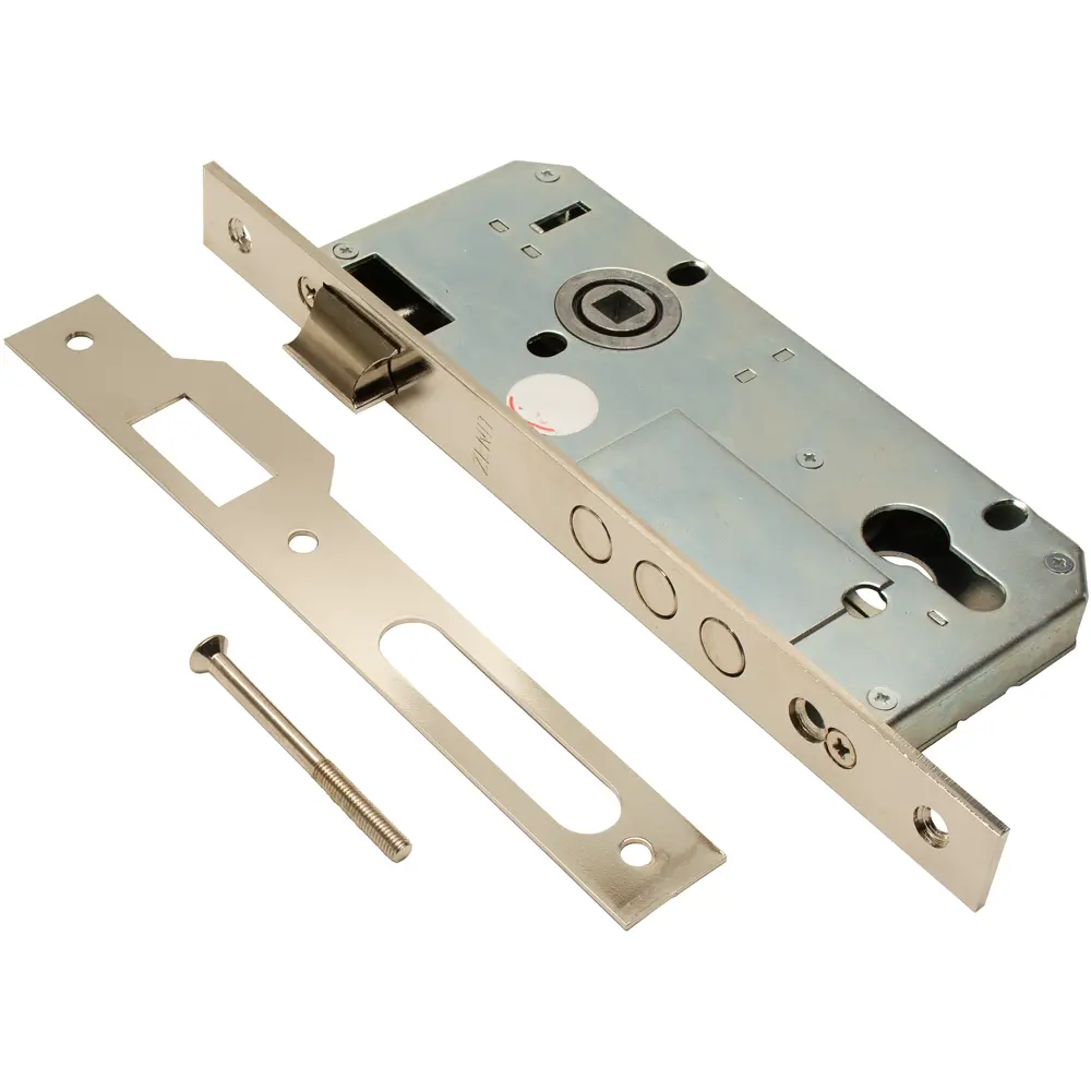 ЗЕНИТ ЗВ4-85 — универсальный врезной замок с хромированным покрытием 82490861 STLM-0028433 - Вид №1