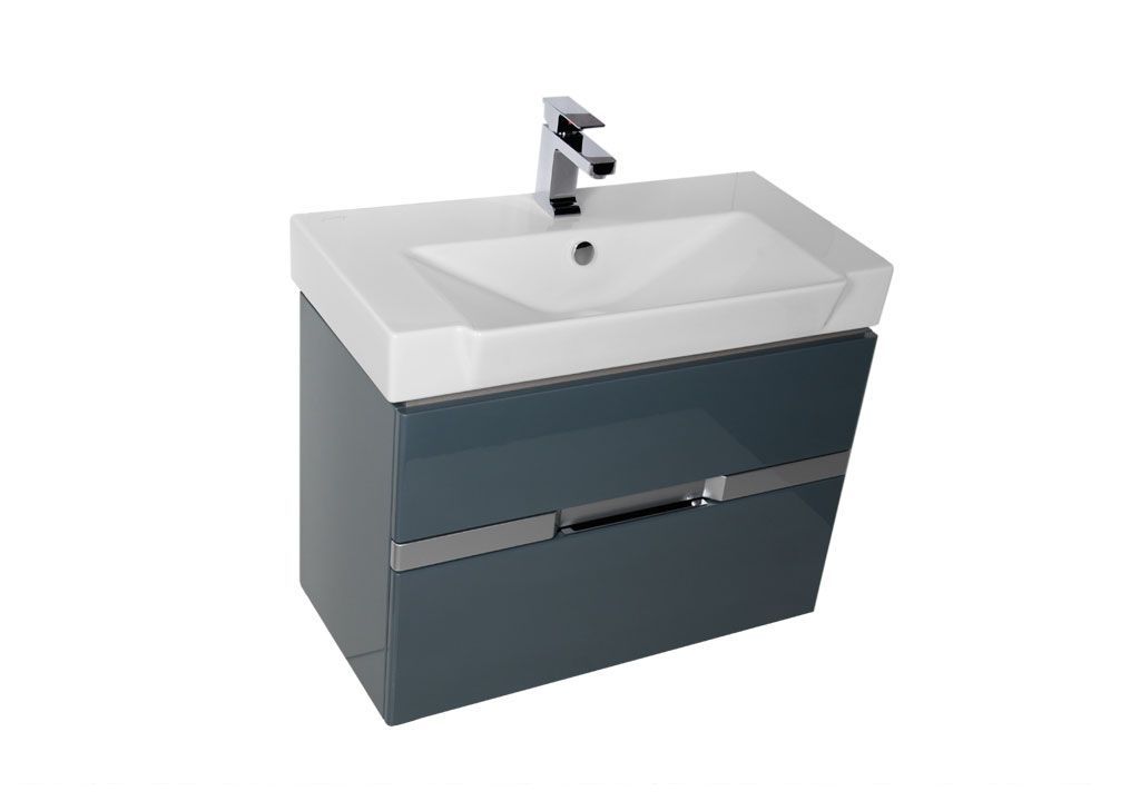Тумба под раковину Aquanet Виго 80 сине-серый sun-id-270491 - Вид №5