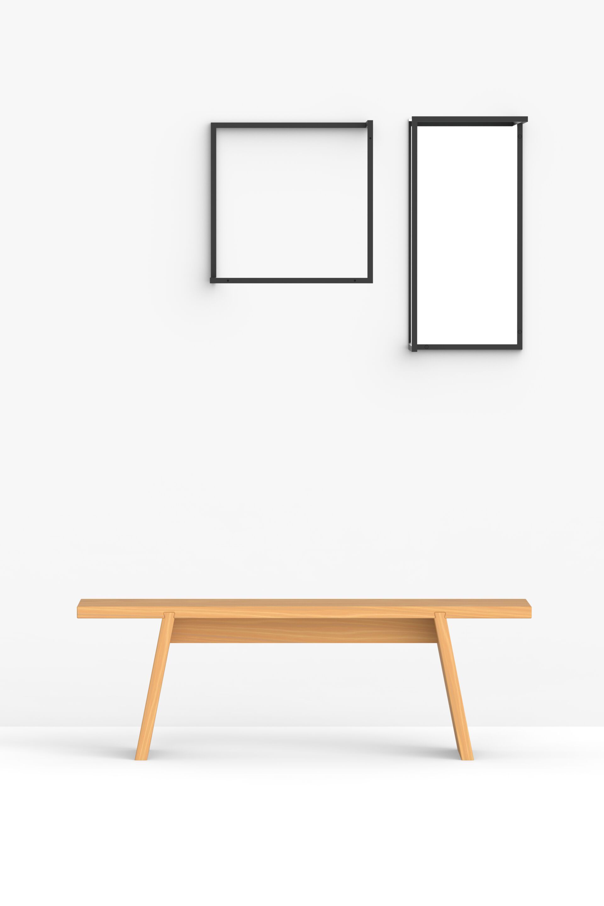 Настенное зеркало с порошковым покрытием FUNCTIONALS рамка ARCH-00119002 - Вид №11