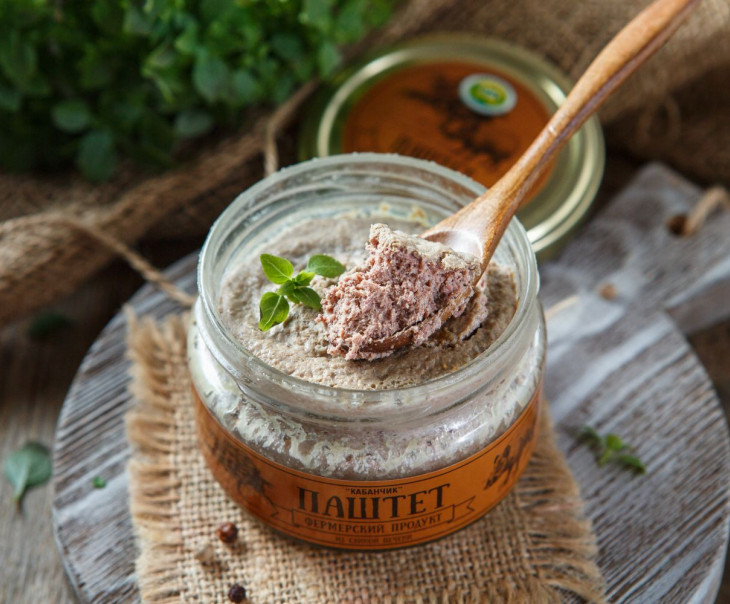 4150 Паштет "Кабанчик" из свиной печени Вкусляндия  - Вид №2