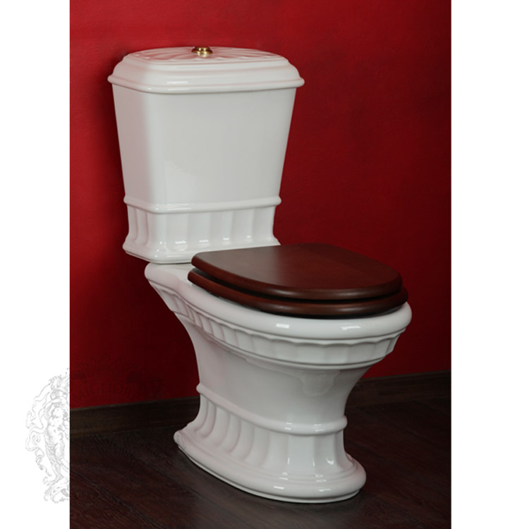 ML.GNT-25.801.BI/ML.GNT-25.848.BI/ML.MEC-29.148.CR Компакт унитаз с бачком Белый Migliore  Италия  - Вид №1