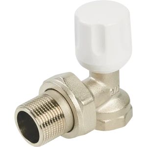 Клапан для радиатора угловой Heizen 3/4" латунь