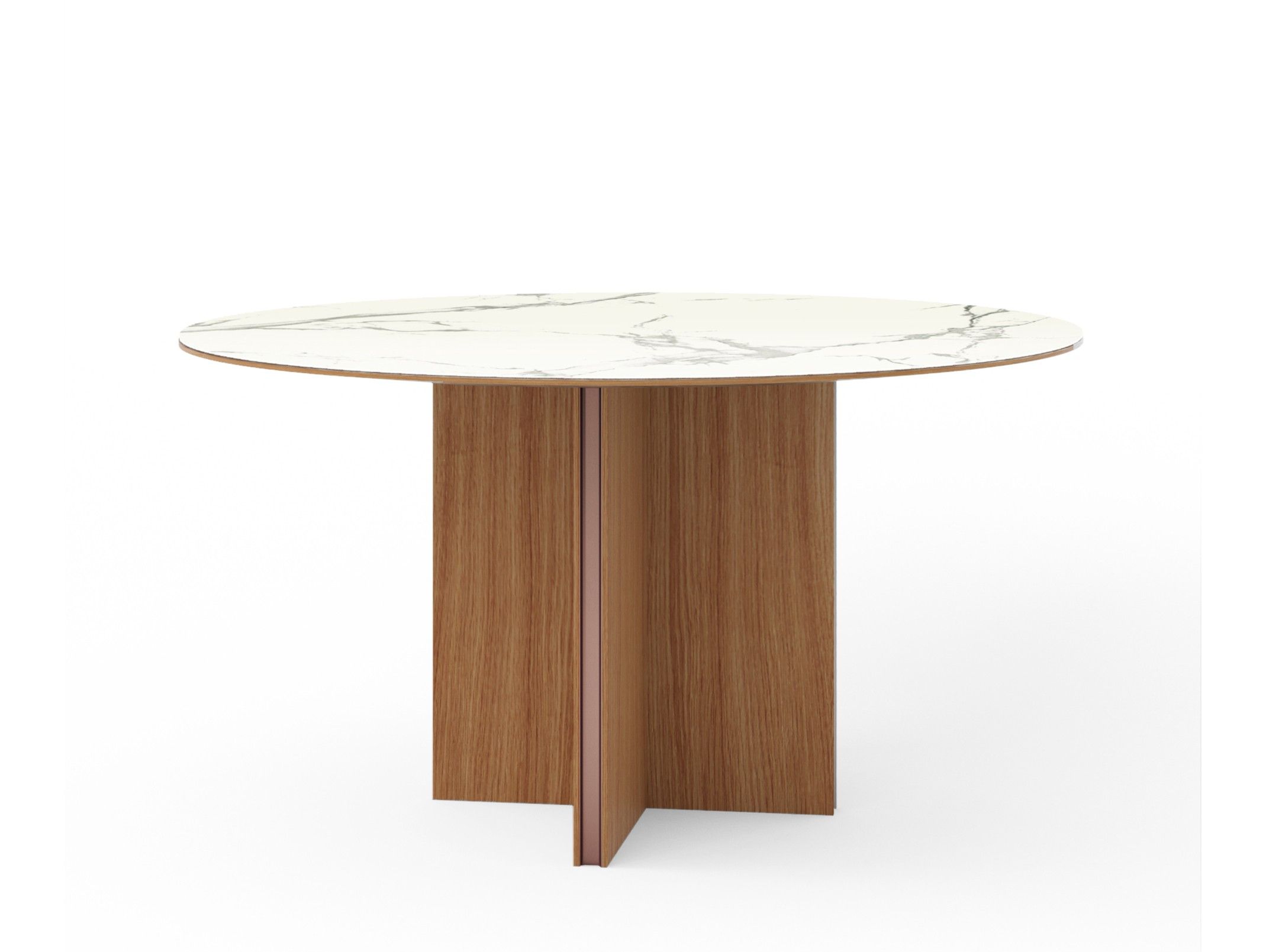 Круглый керамический обеденный стол Punt Стокгольм ARCH-00120952