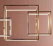 091716 Подвес 90 cm золотой Aromas del Campo Cube-X 