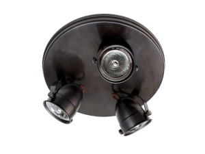 Регулируемая латунная потолочная лампа