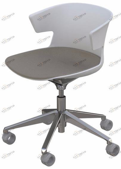 Quadrifoglio Офисное кресло с 5 спицами на колесиках Cove sun-id-1447610