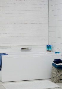 154 Ванна Cubic 160 Левая Noro  Белый