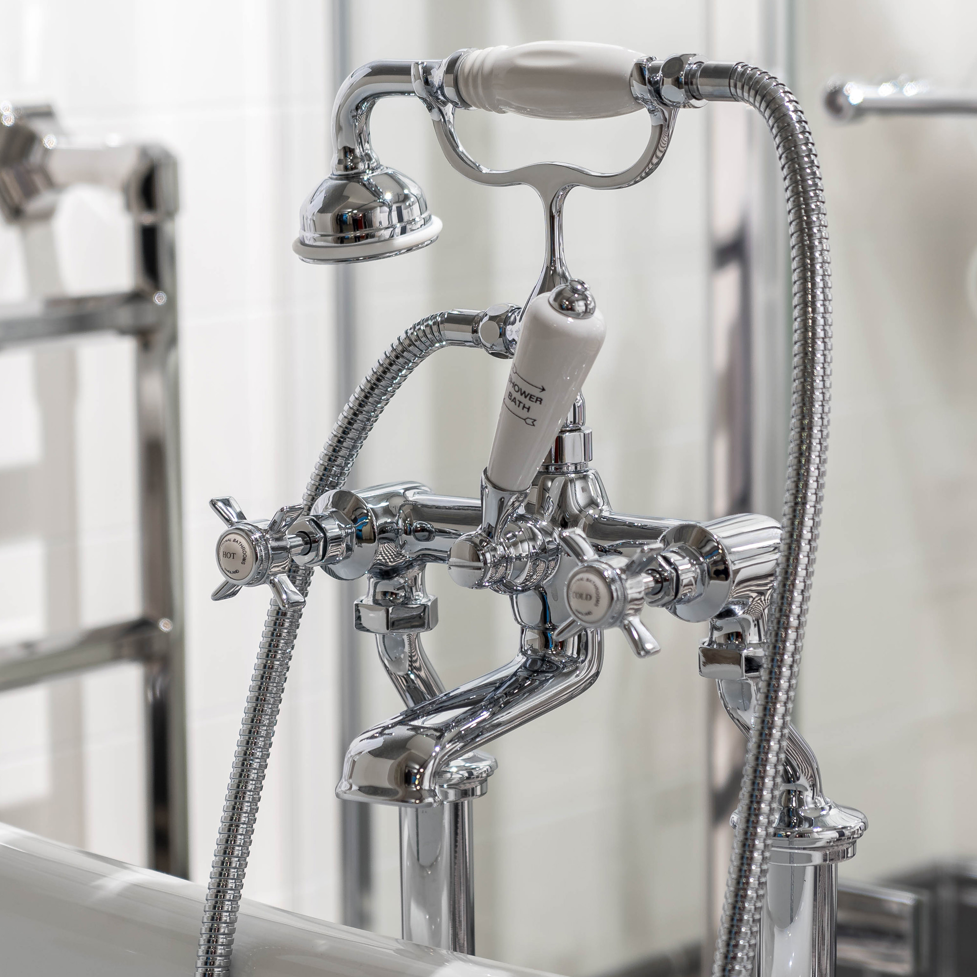 Traditional bathrooms АНГЛИЯ 3/4 "смеситель для ванны и душа Tb330.414.nk  - Вид №1