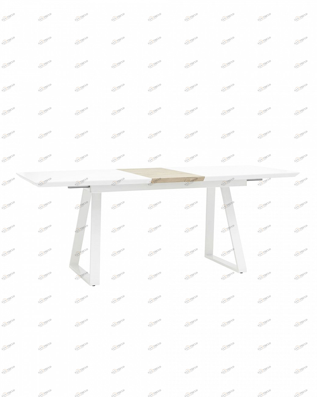 Обеденный стол раздвижной белый 160-200 см "Детройт" STOOL GROUP  00-3946084 Белый 