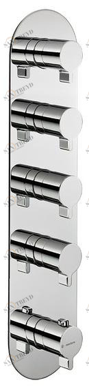 newform Термостатический смеситель для душа с тарелкой Termostatici multiutenza 4 uscite 67624e